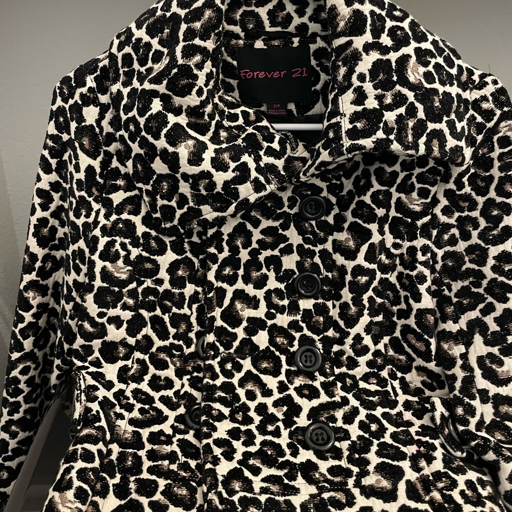 Coat - Leopard Print